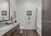 Thumbnail 48 of 59 - Renovated Bathrooms With Quartz Counters at The Levi Luxury Apartments, McDonough, Georgia