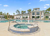 Thumbnail 33 of 64 - Hot Tub And Pool at The Quinn Luxury Apartments, Pensacola, 32526