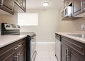 Thumbnail 6 of 8 - Kitchen at 16 Edmonton Apartment Suites for rent in Winnipeg, MB, Canada