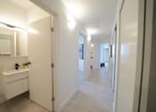 Thumbnail 49 of 77 - Hallway with Closet Storage at 703 St. Anne's Road Apartments, Winnipeg, MB