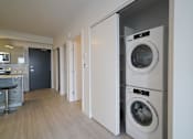Thumbnail 37 of 77 - In-suite Washer and Dryer and Closet at 703 St. Anne's Road Apartments, Winnipeg, MB