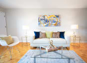 Thumbnail 1 of 32 - Living Room With Plenty Of Natural Light at 1310 Archibald Apartments, Winnipeg, MB R2J 0Z4