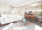Thumbnail 2 of 32 - Living room at 1310 Archibald Apartments, Winnipeg, MB R2J 0Z4