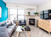 Thumbnail 2 of 25 - Mill City Apartments - Living Room