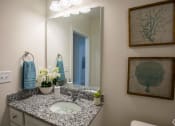 Thumbnail 16 of 25 - Bathroom vanity at The Retreat at Sumter Apartments, South Carolina