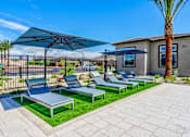 Thumbnail 4 of 11 - Outdoor Lounge Area at Avilla Bella Camino, San Tan Valley, AZ 85143