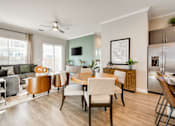 Thumbnail 11 of 19 - Modern Living Area at Avilla Oakridge, Texas, 75126