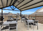 Thumbnail 10 of 12 - Outdoor Lounge + Grill Area at Avilla Grove, Prosper, TX 75078