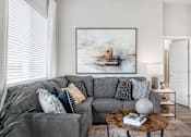Thumbnail 7 of 12 - Modern Living Room at Avilla Grove, Prosper, TX 75078