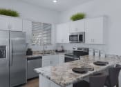 Thumbnail 2 of 13 - Gourmet Kitchen with Island at Avilla Magnolia, Phoenix, AZ 85043