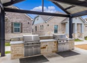 Thumbnail 11 of 13 - Outdoor Grill Area at Avilla Springs, Melissa, TX 75454