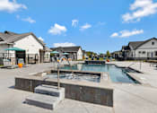 Thumbnail 2 of 11 - Resort Style Pool & Hot Tub at Avilla Vista Ranch, Liberty Hill, TX 78628