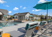 Thumbnail 8 of 8 - Poolside Lounge Area at Avilla Traditions, Grand Prairie, TX 75052