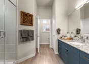 Thumbnail 19 of 22 - Modern Bathroom at Avilla Berry Creek Highlands, Georgetown, TX 78633