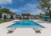 Thumbnail 8 of 22 - Resort-Style Pool & Hot Tub at Avilla Berry Creek Highlands, Georgetown, TX 78633