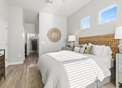 Thumbnail 7 of 19 - Primary bedroom at Avilla Lakeridge in Arlington, TX 76002.