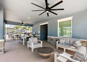 Thumbnail 7 of 16 - Outdoor Lounge Area at Avilla Cypress Creek, Sun City Center, FL 33573