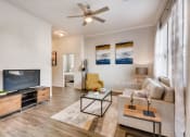 Thumbnail 2 of 14 - Living Room With Television at Avilla Northside, McKinney, TX