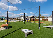 Thumbnail 3 of 22 - Outdoor Game Area at Avilla Trinity, Fort Worth, TX 76111