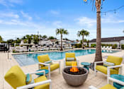 Thumbnail 16 of 21 - Outdoor Fire Pit at Avilla Suncoast Apartments, Odessa, 33556