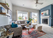 Thumbnail 3 of 9 - Modern Living Room at Avilla Mesa Vista, Golden, CO 80403