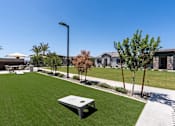 Thumbnail 3 of 17 - Outdoor Green Space + Game Area at Avilla Marigold, Buckeye, AZ 85396