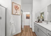Thumbnail 14 of 17 - Modern Bathroom at Avilla Marigold, Buckeye, AZ 85396