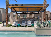 Thumbnail 7 of 17 - Outdoor Lounge Area at Avilla Marigold, Buckeye, AZ 85396