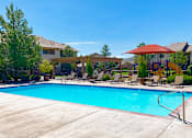 Thumbnail 12 of 41 - Pool View at Sharlands Terrace Apartments, Reno, Nevada