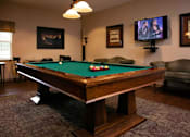 Thumbnail 4 of 5 - A pool table in a room at Hearthside Bartlett, Bartlett, TN