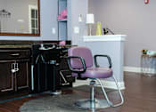 Thumbnail 7 of 9 - Beauty salon at Spring Arbor of Kinston in Kinston, NC