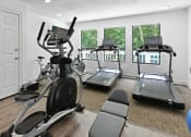 Thumbnail 24 of 35 - the gym at the district flats apartments in lenexa