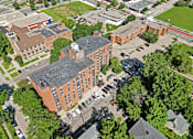 Thumbnail 41 of 55 - an aerial view of the campus