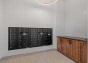 Thumbnail 7 of 45 - the utility room has a locker room and a counter top
