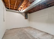 Thumbnail 19 of 40 - the interior of a room with a concrete floor and white walls