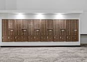 Thumbnail 34 of 55 - the lockers in the lobby of a building
