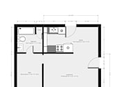 Thumbnail 1 of 56 - 2 bedroom cottage floor plan