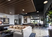 Thumbnail 6 of 28 - a view of the clubhouse at the bradley braddock road station apartments