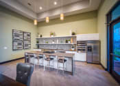 Thumbnail 20 of 22 - a kitchen or kitchenette at homewood suites by hilton houston stafford sugar