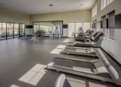 Thumbnail 16 of 22 - a large gym with treadmills and other exercise equipment