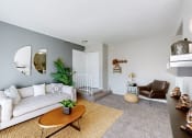 Thumbnail 16 of 30 - Living Room at Halsey Flats, Louisville, KY, 40207