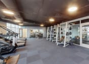 Thumbnail 36 of 53 - Modern Fitness Room at Current812, Clarksville, IN