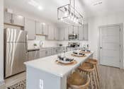 Thumbnail 35 of 60 - Modern Eat-In Kitchen at Arbour Place Apartments, Jeffersonville