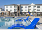 Thumbnail 16 of 29 - Resort-Style Pool at The Slate, Jeffersonville, 47130