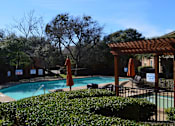 Thumbnail 1 of 24 - View of pool at Overton Park Apartments, Texas
