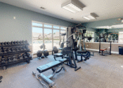 Thumbnail 18 of 18 - the spacious fitness center at the callaway house austin