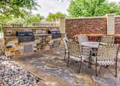 Thumbnail 17 of 32 - BBQ area by pool  at Highland Park, Fort Worth, TX, 76132