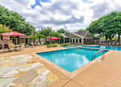 Thumbnail 2 of 32 - Pool and back of office  at Highland Park, Fort Worth, Texas