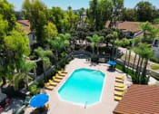 Thumbnail 18 of 28 - Aerial View of Pool at Eucalyptus Grove