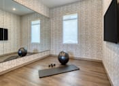 Thumbnail 20 of 40 - Amara Indoor Yoga Room